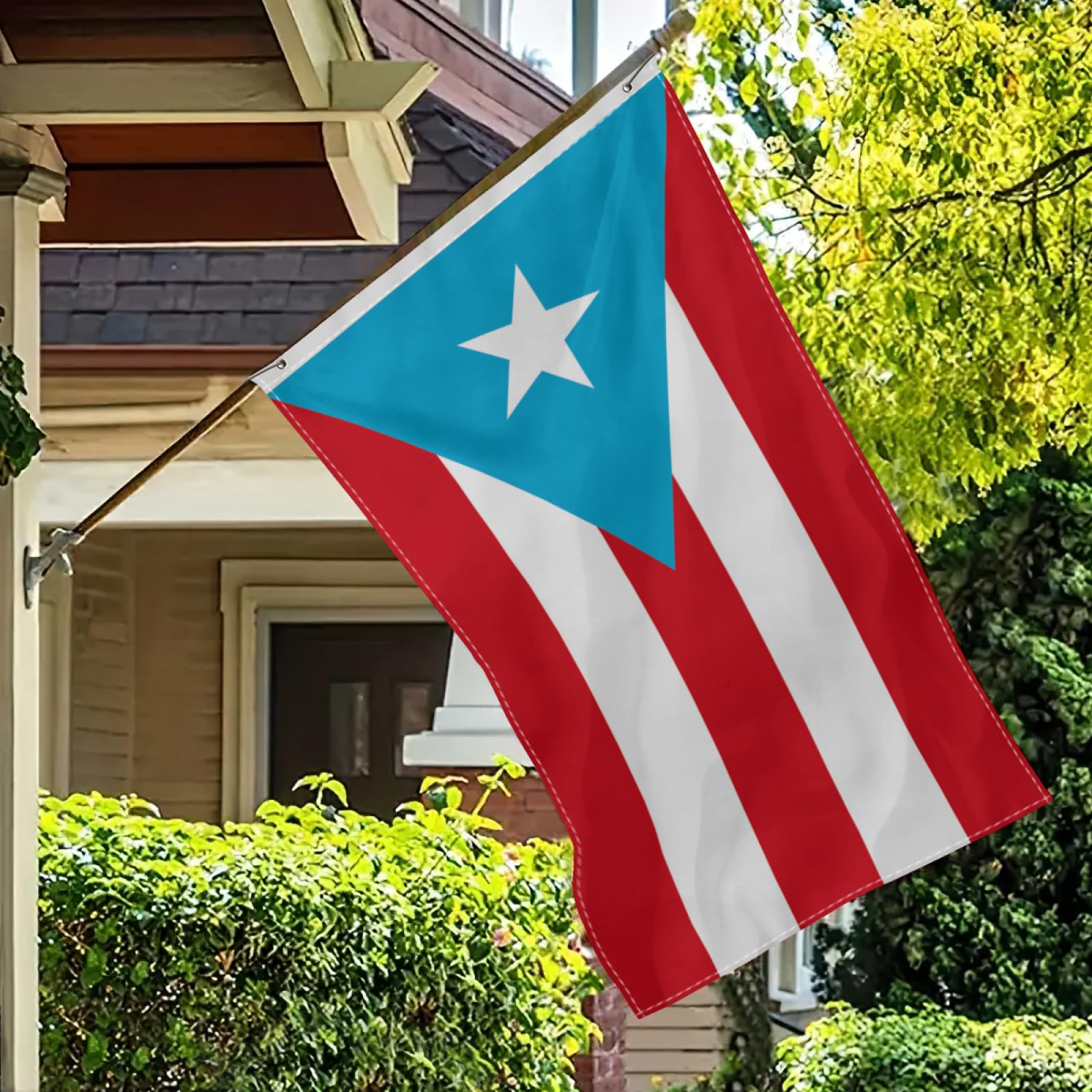 TUOCYERD tapestry shown as wall display highlighting vivid colors