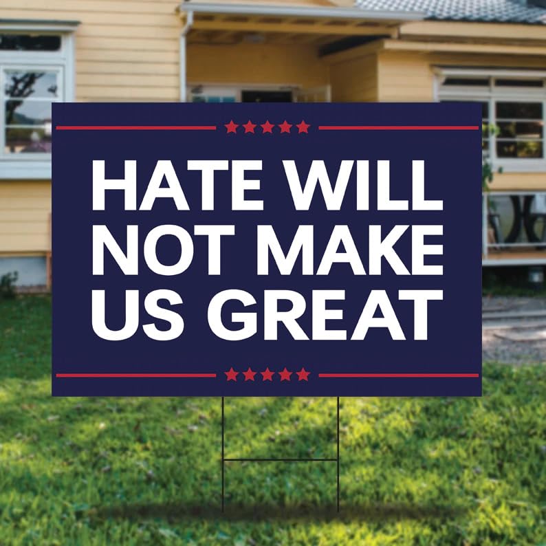 TUOCYERD yard sign withstands weather for long-lasting outdoor use.