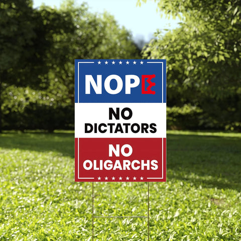 TUOCYERD yard display sign ready for outdoor civic messaging