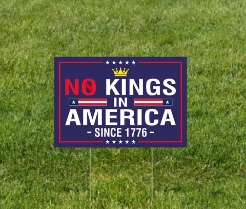 TUOCYERD yard sign with sturdy H-stake, easy outdoor setup.