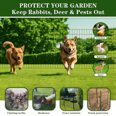TUOKS fencing installed on a frame demonstrates easy cutting and flexible shaping.