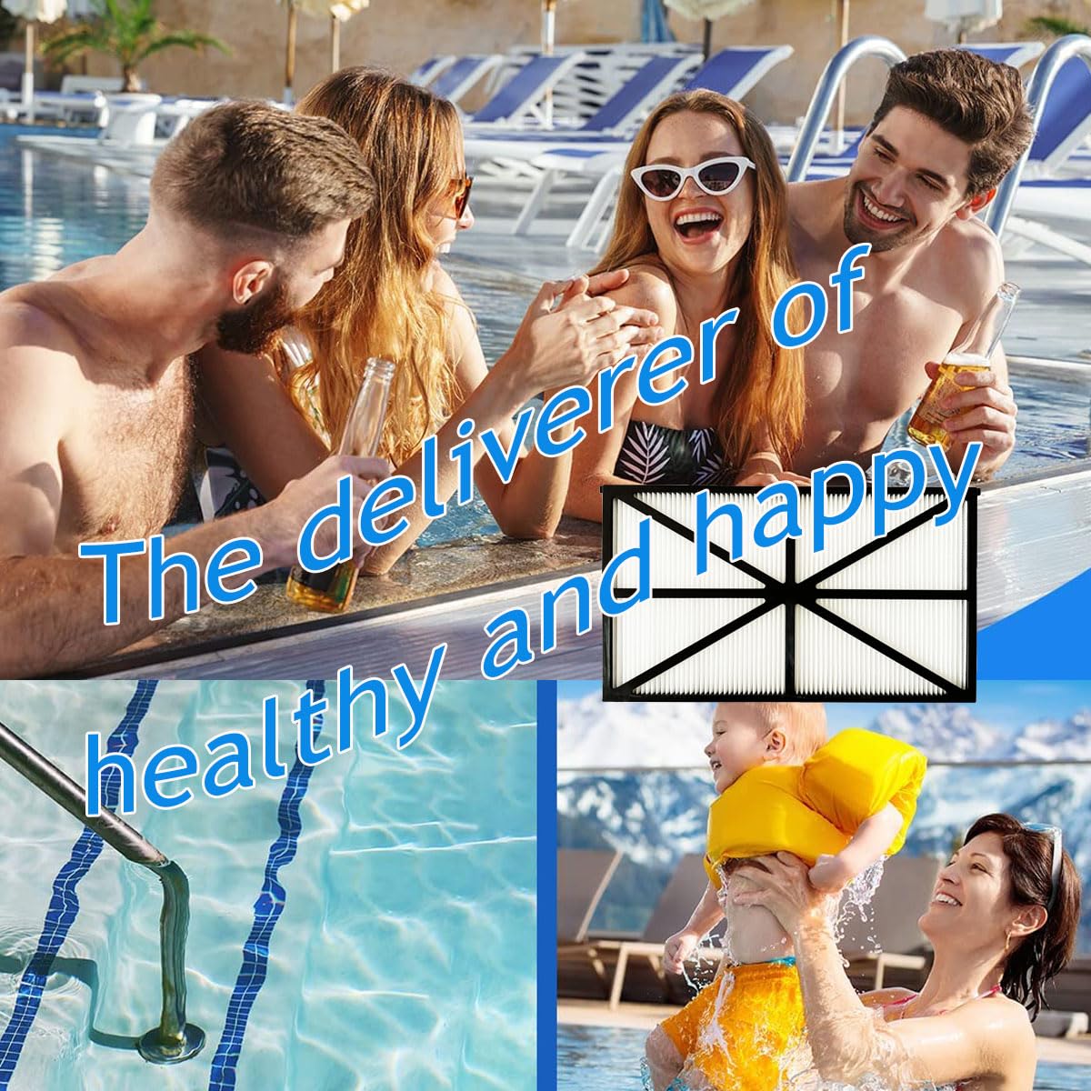 TUOWS RCX70101PAK2 cartridge pairs with SharkVac XL for consistent pool cleaning.