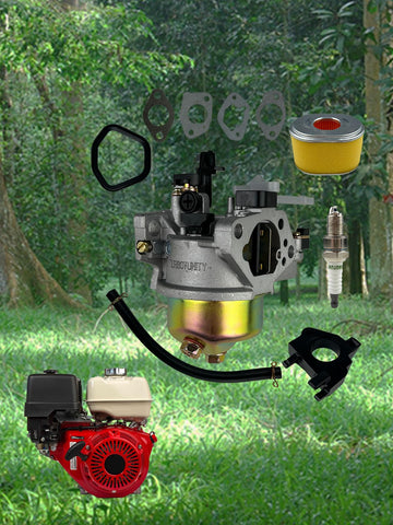 Turbotunity carburetor compatibility with Honda GX engines for versatile use.