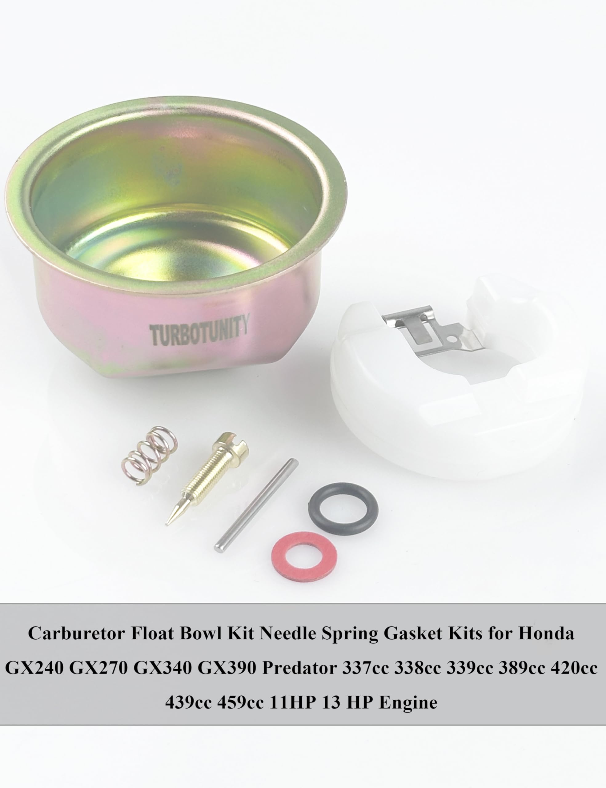TURBOTUNITY float maintains accurate fuel level for steady idle