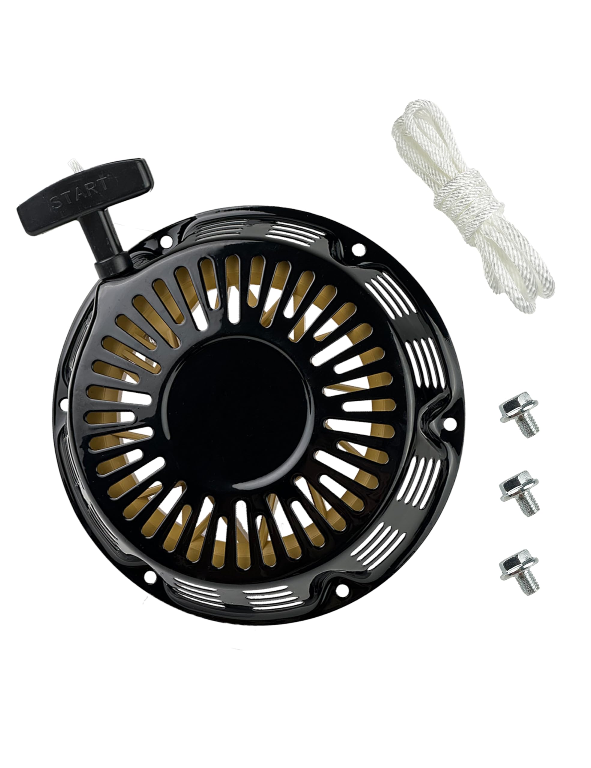 Turbotunity GX390 recoil starter assembly for Honda, ready for quick engine start.