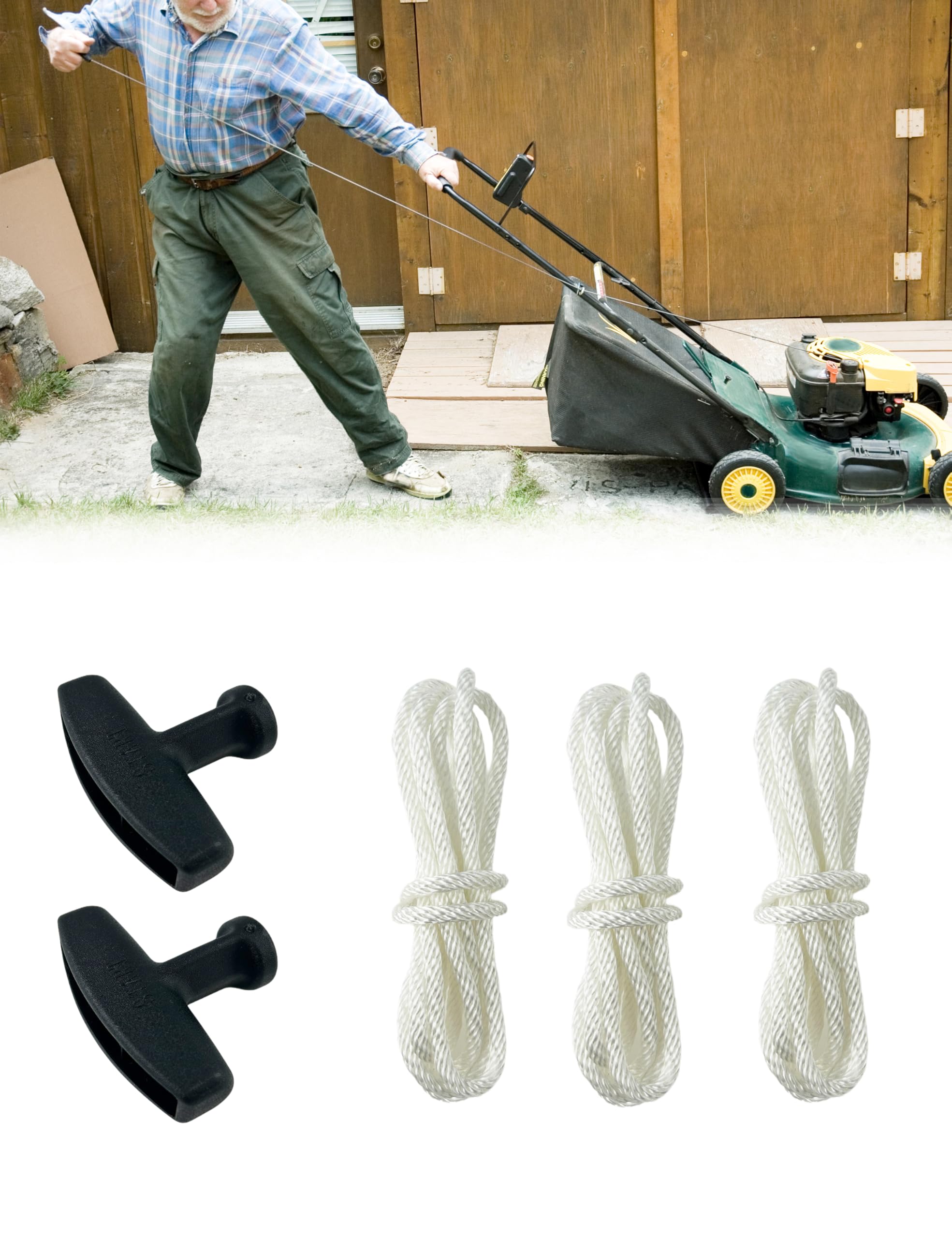 TURBOTUNITY pull cord rope showing compatibility with clones and multiple engines