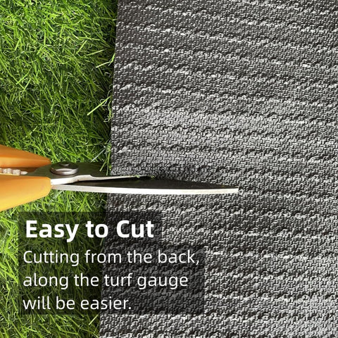 turfloid party backdrop showcases faux lawn for festive decor