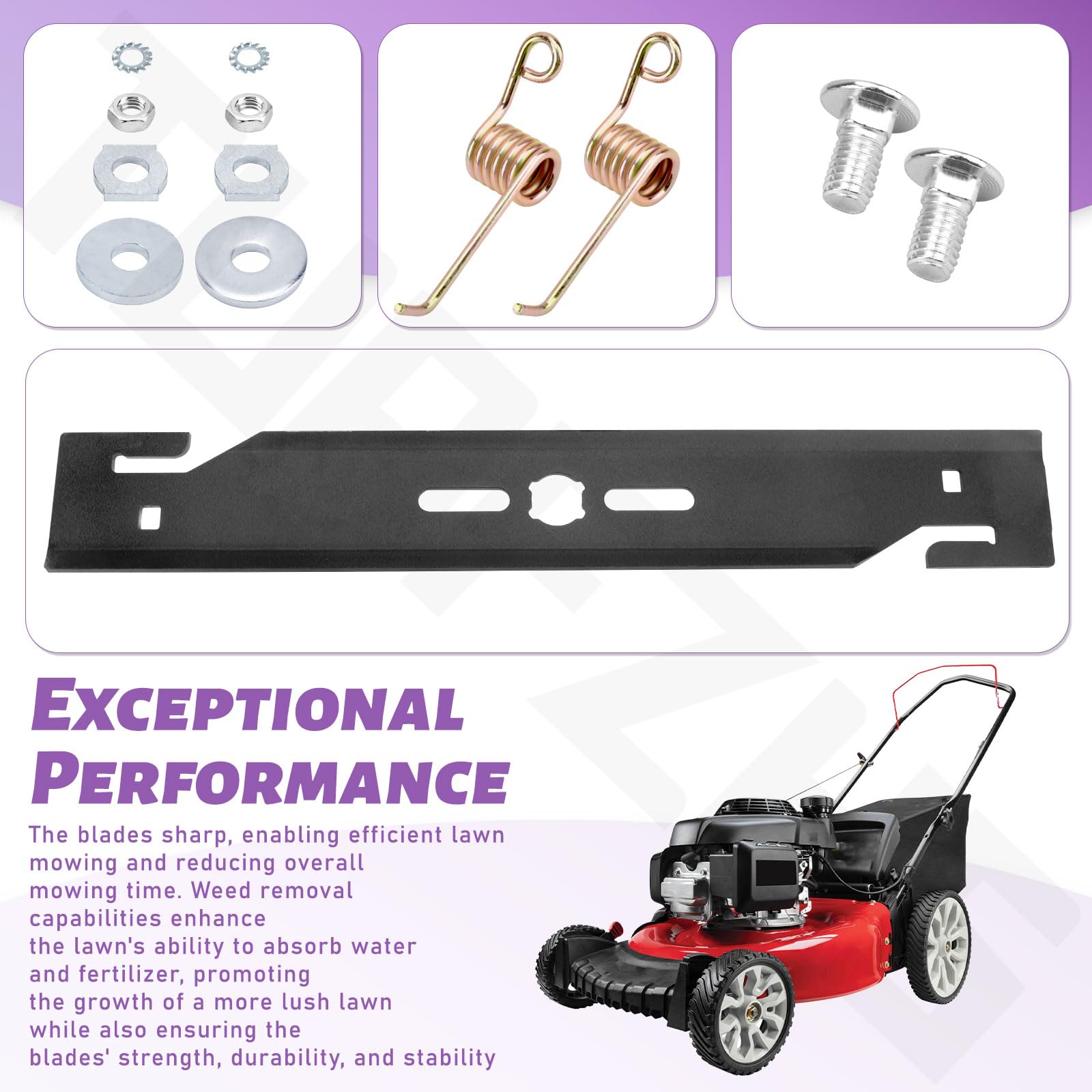 TURFZHS compatible with Craftsman, Ryobi, and Troy-Bilt mowers for versatile use.