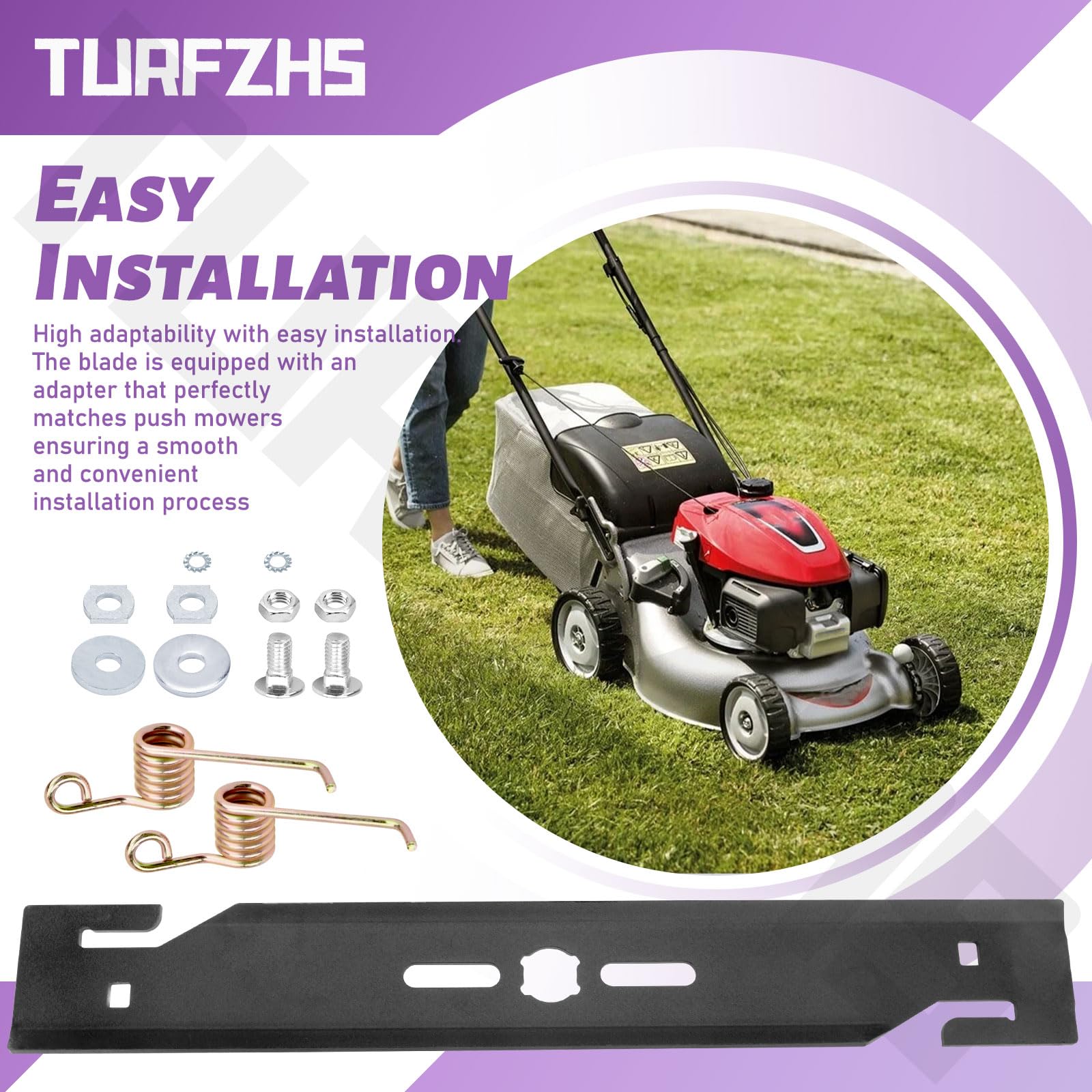 TURFZHS durable blade delivers steady performance and long-term reliability.