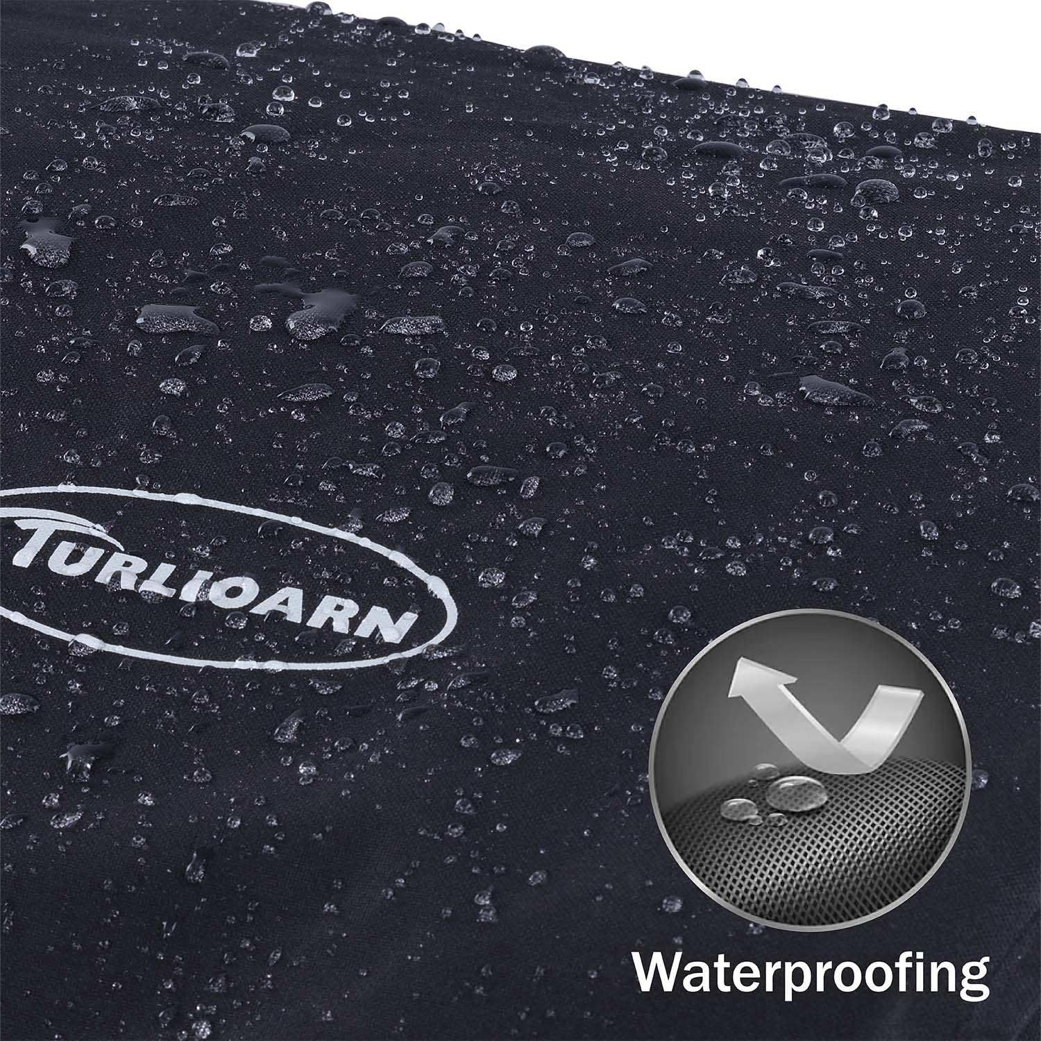 TURLIOARN Heavy-duty 600D Oxford cloth resists tears during use