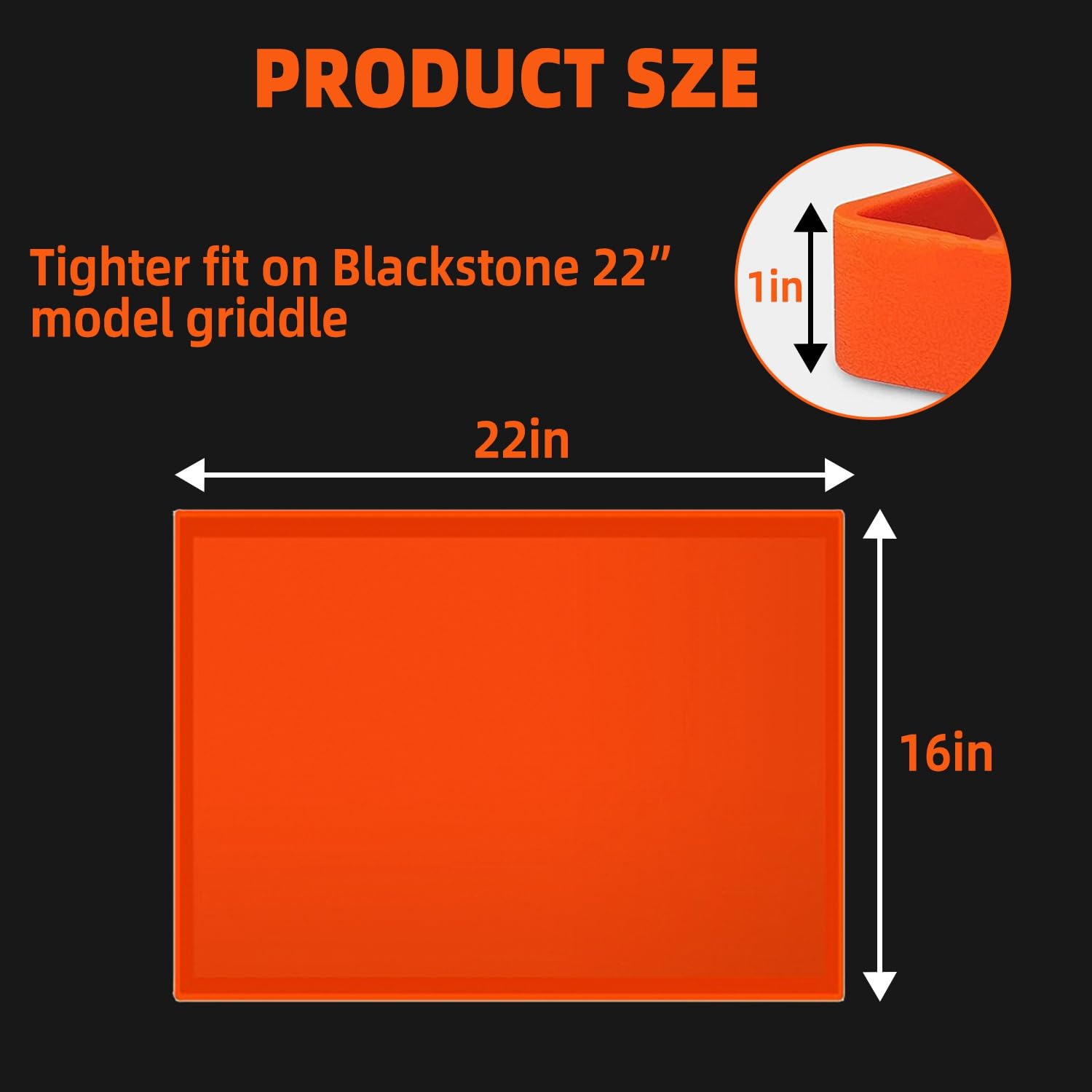 TURLIOARN silicone protective cover on Blackstone griddle offering weather resistance