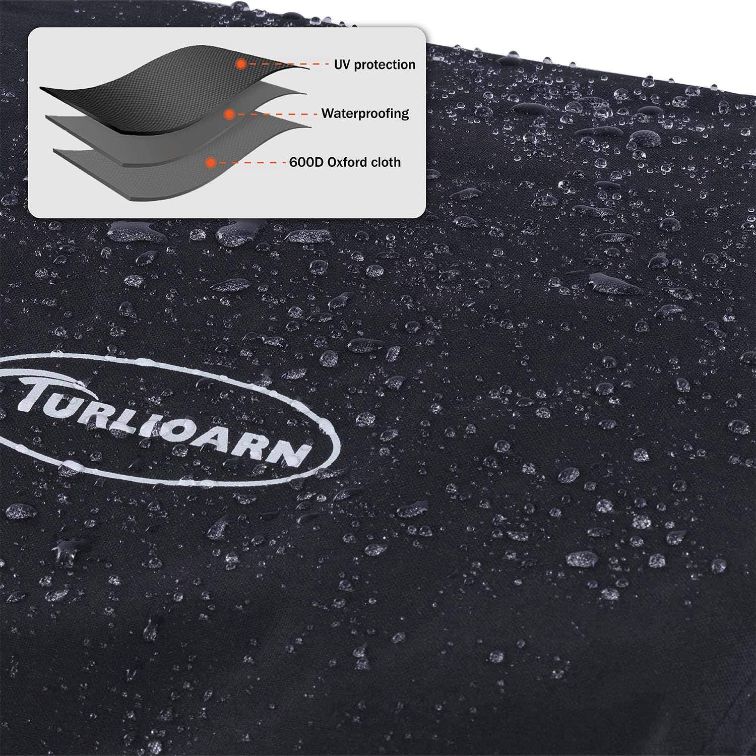 TURLIOARN windproof drawstring and strap ensure secure fit in windy conditions.
