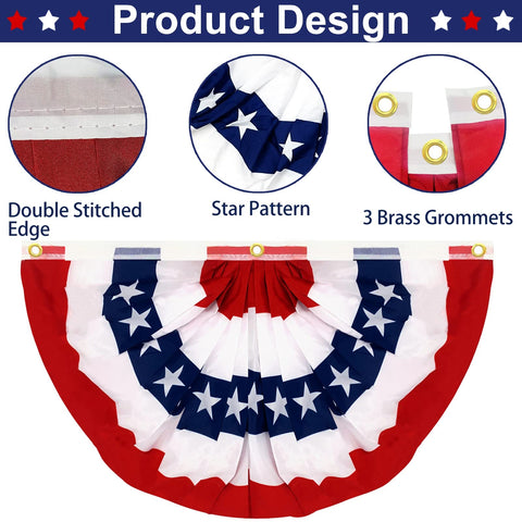TURNMEON brass-grommets flag ready for porch hanging.