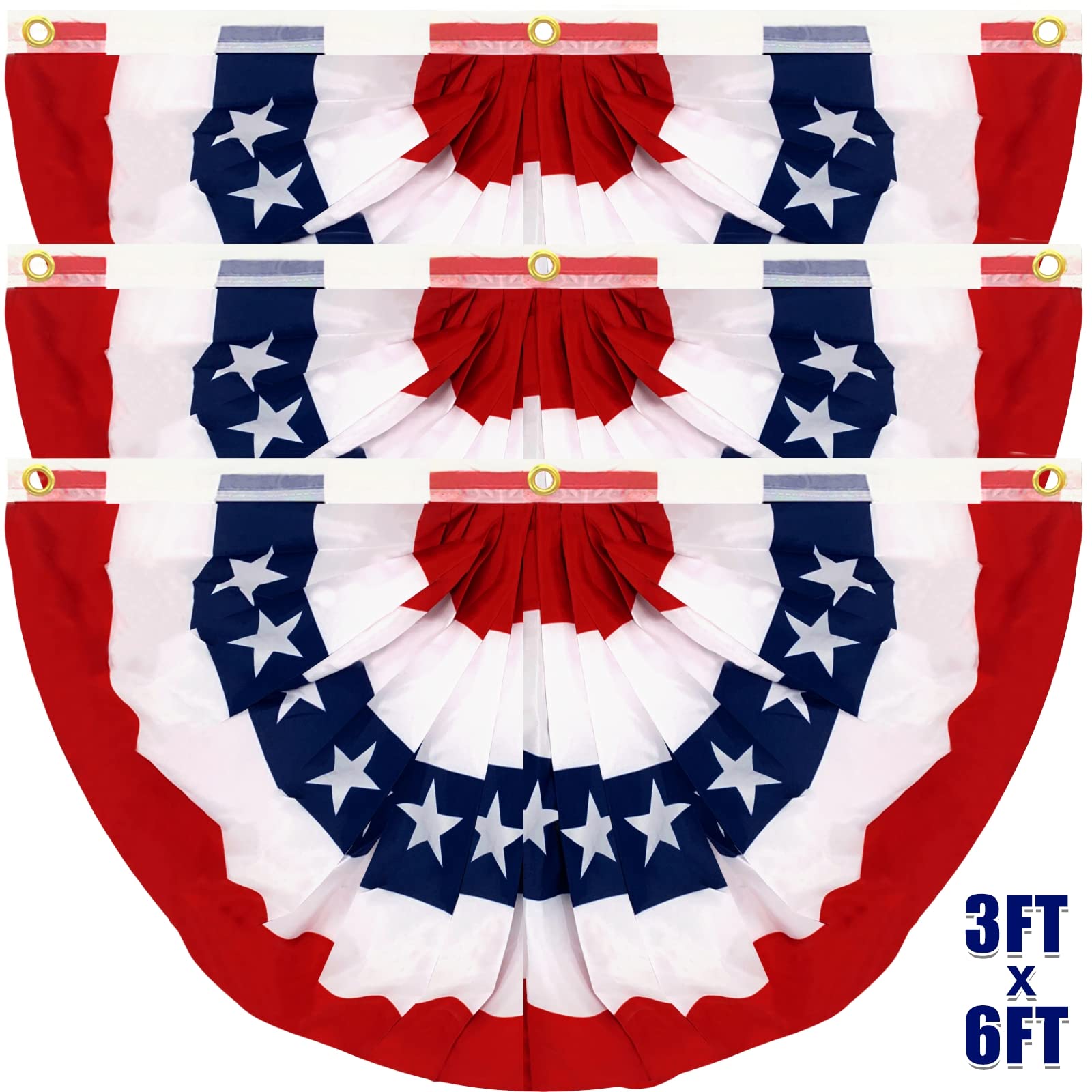 TURNMEON double-sided flag for two-way viewing.