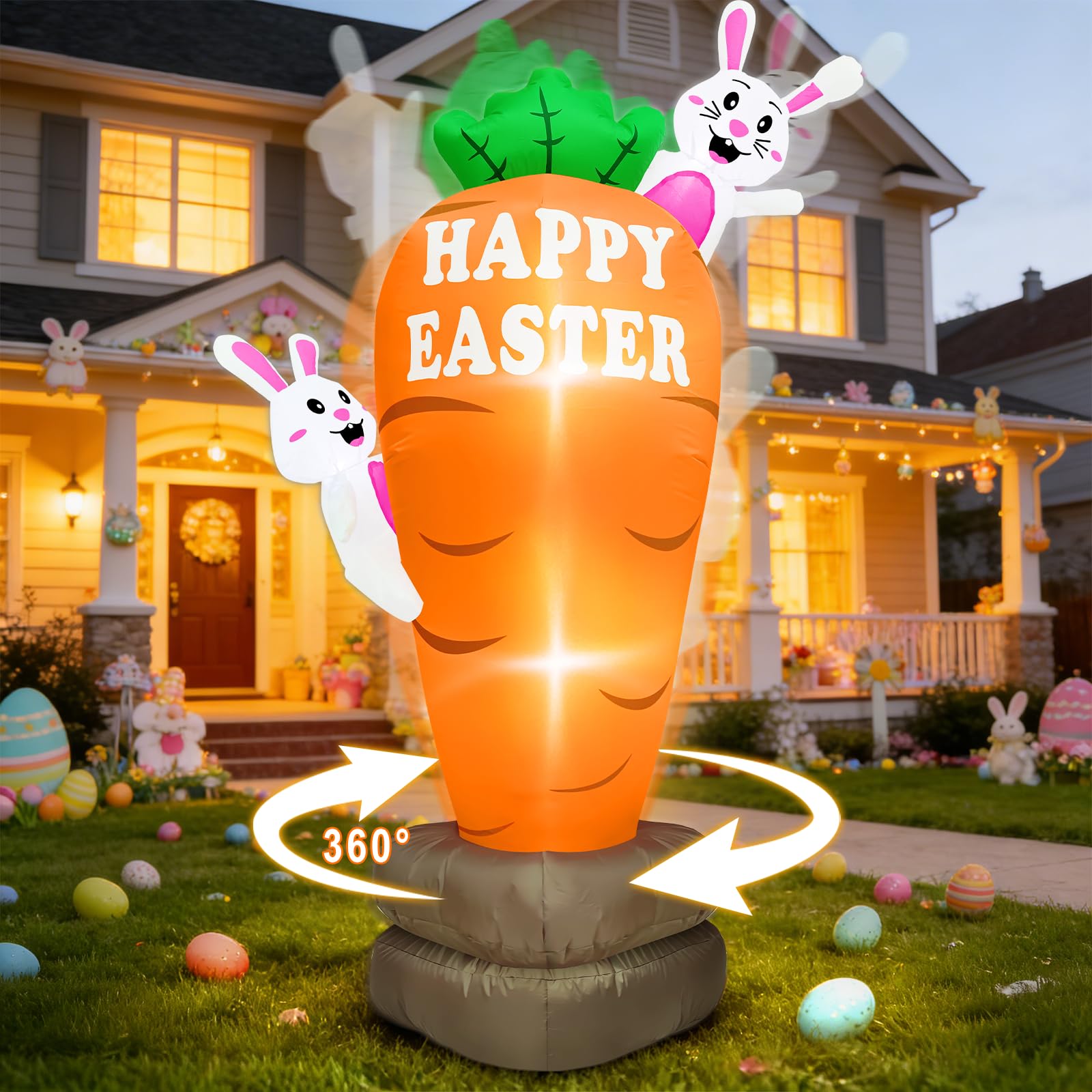 TURNMEON versatile indoor or outdoor Easter decoration for parties and events.