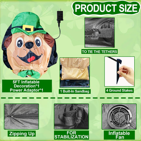 TurnMeOn ground-stakes-anchors-kit secures inflatable on lawns and patios.