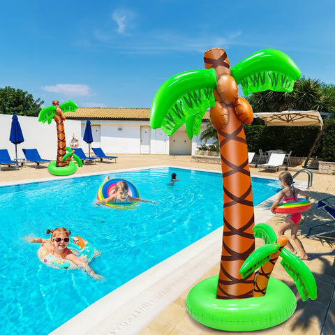 Turnmeon palm tree base with water port for stability during outdoor events