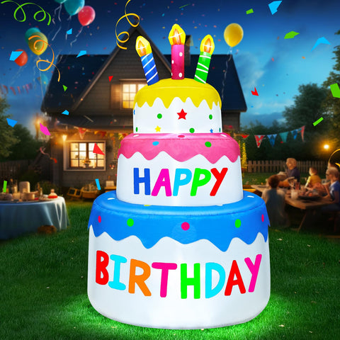 TURNMEON LED candles illuminate the cake for festive evenings