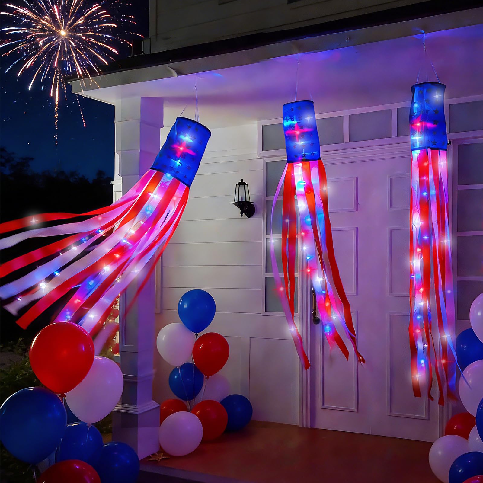 TURNMEON patriotic decoration for Independence Day celebrations outdoors.