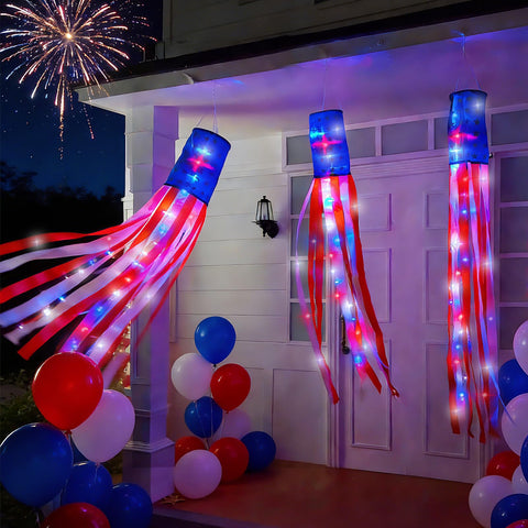 TURNMEON patriotic decoration for Independence Day celebrations outdoors.