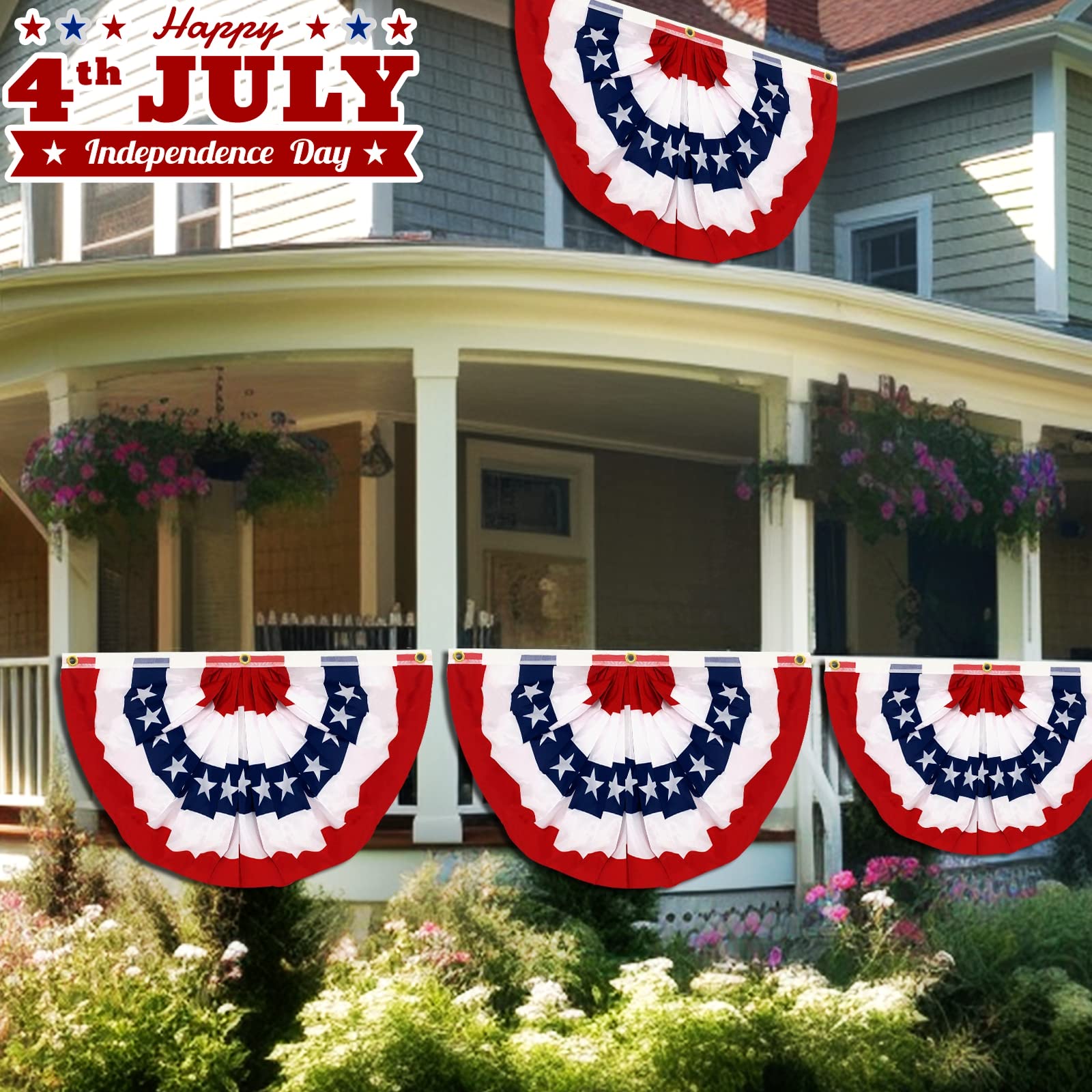 TURNMEON weather-durable outdoor flag material suited for extended exterior use