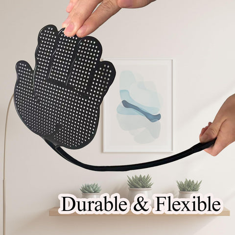 TurnOnLove flyswatter indoors features compact design for easy storage and quick use.