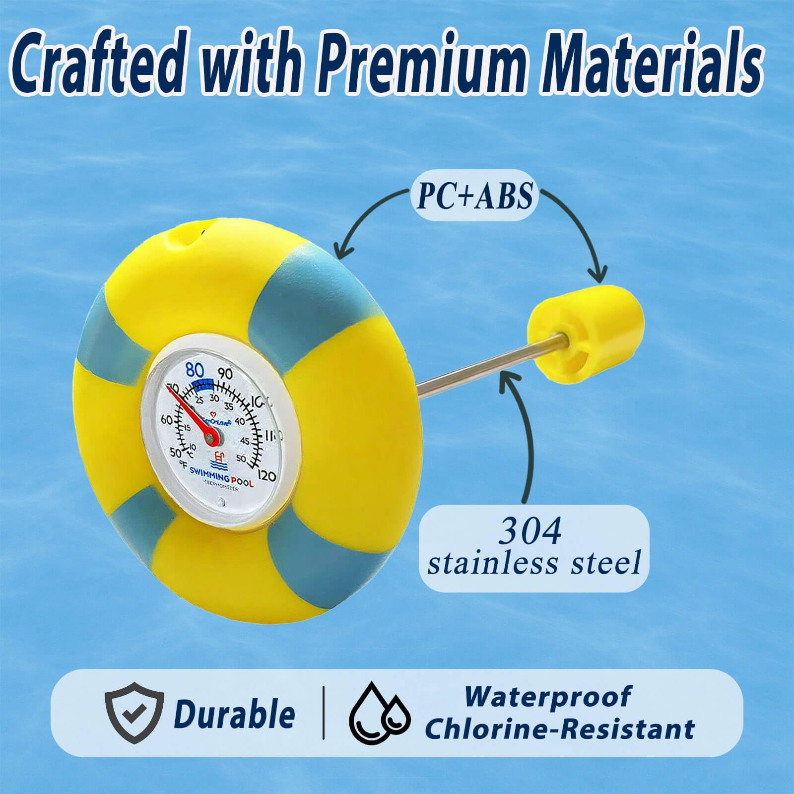 TurnOnLove stainless steel probe provides durable corrosion-resistant sensing.