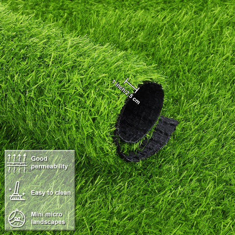 TURSTIN 12x12 grass patch close-up showing soft texture