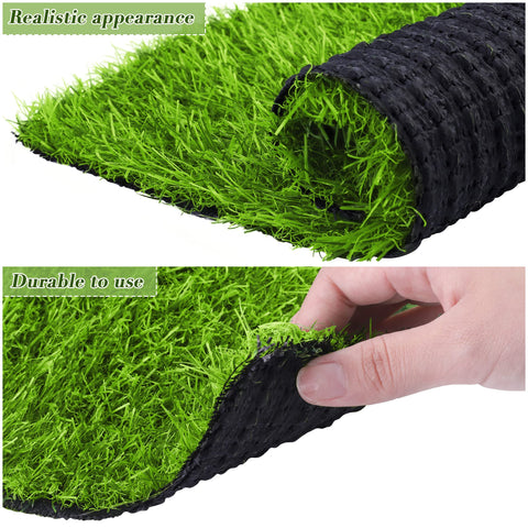 Turstin artificial grass mat detail highlighting realistic texture