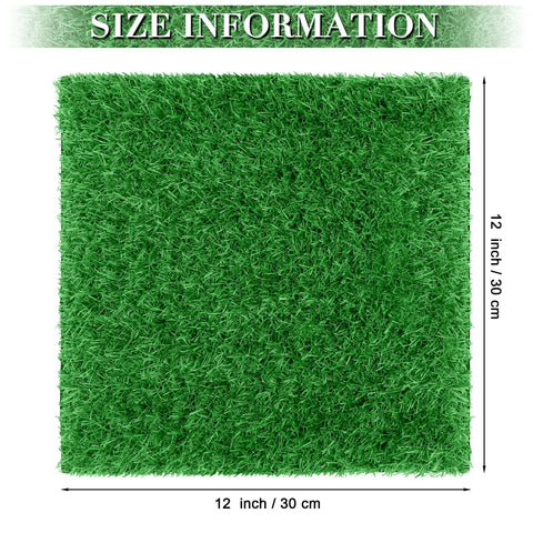 TURSTIN fake turf patch for garden decor and DIY crafts.