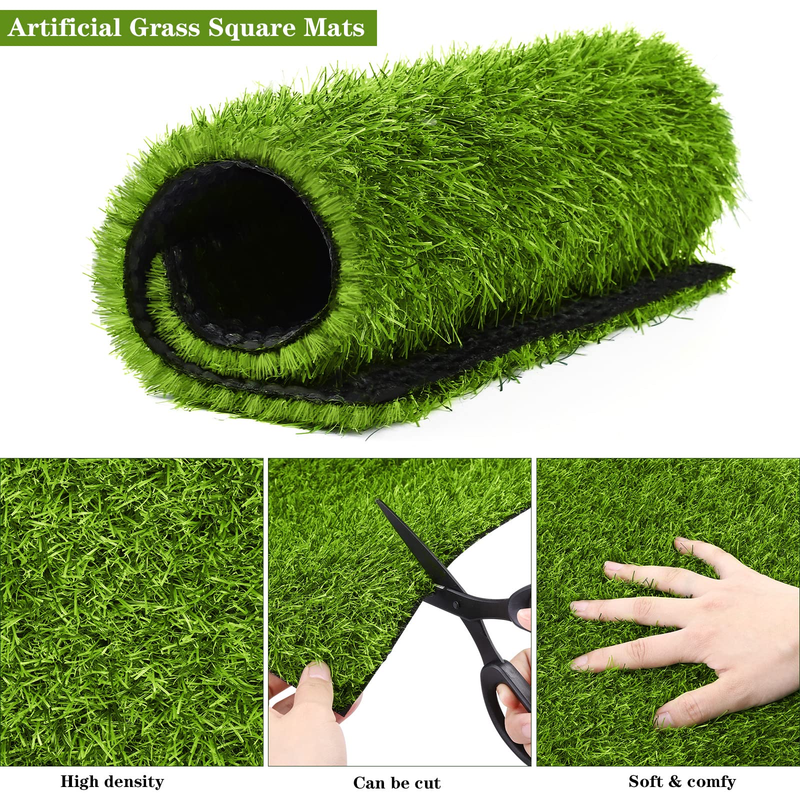 turstin realistic soft grass texture adds natural feel to shelves or pots