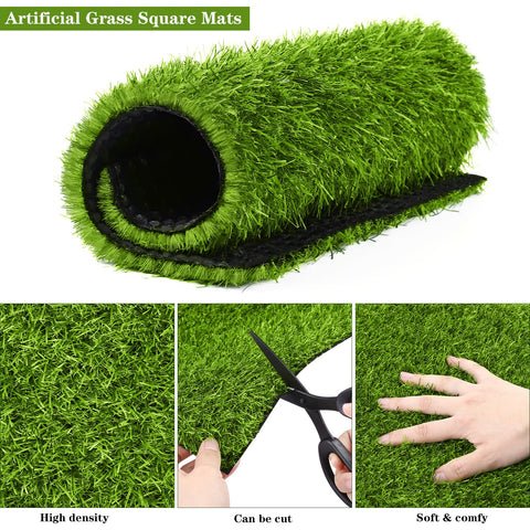 turstin realistic soft grass texture adds natural feel to shelves or pots
