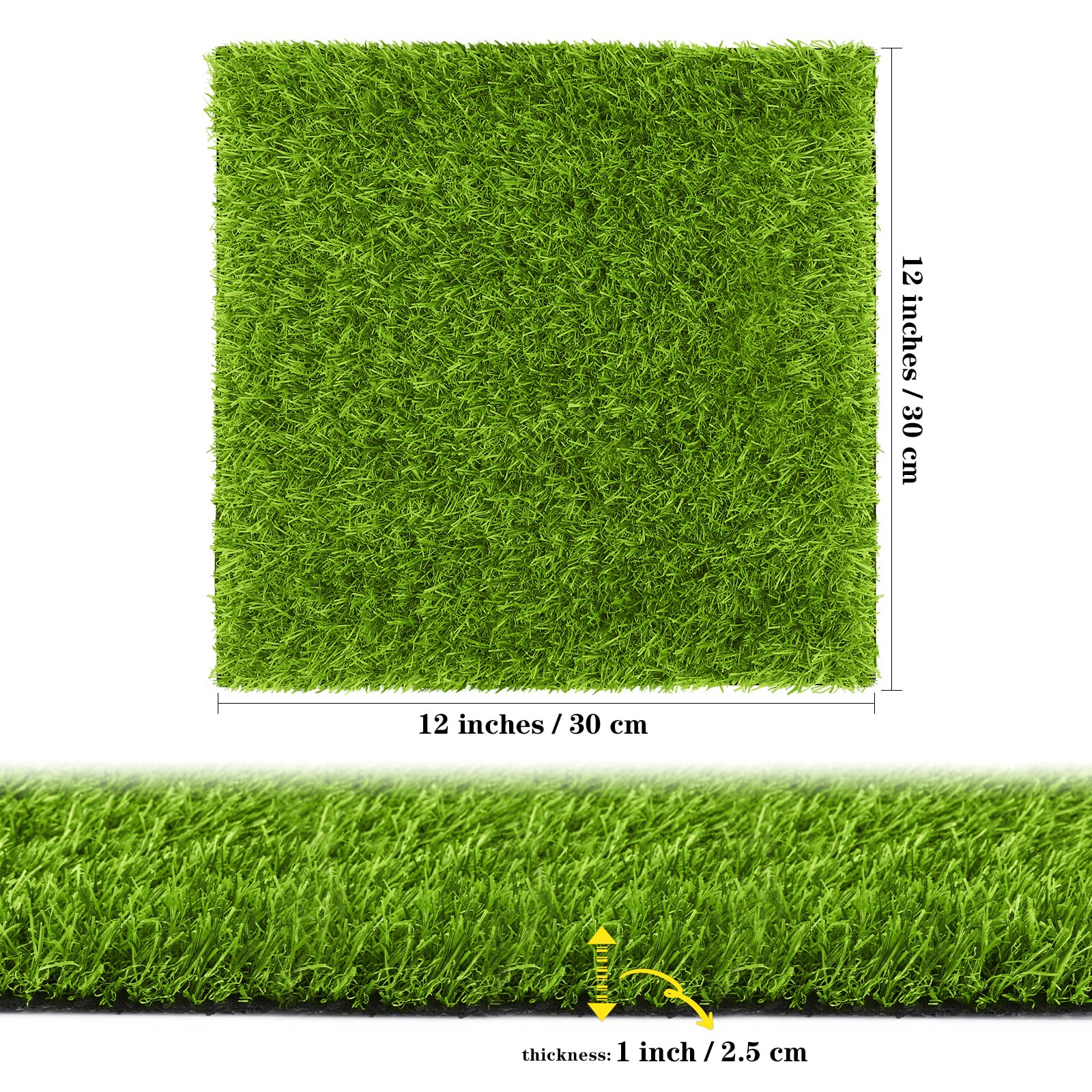 turstin six-pack turf tiles 12in square provide quick DIY lawn accents