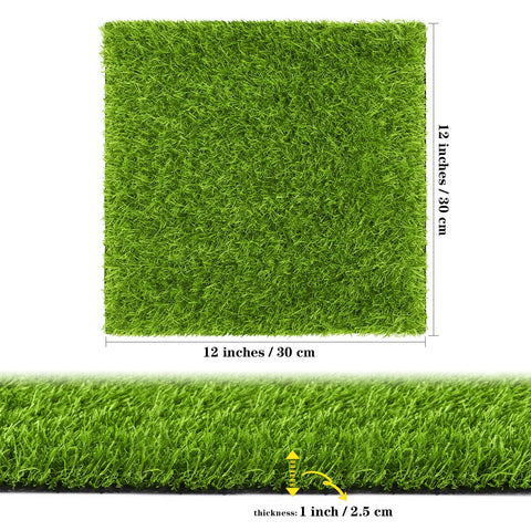 turstin six-pack turf tiles 12in square provide quick DIY lawn accents