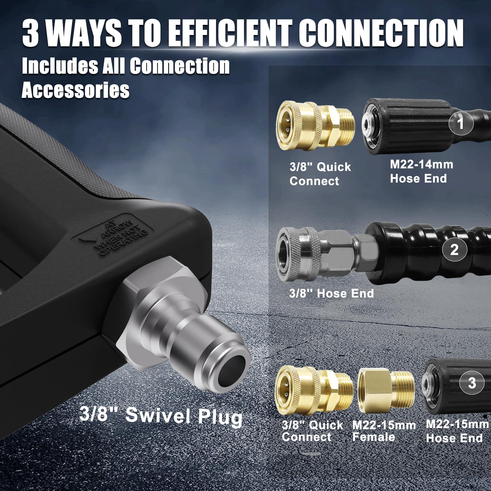TUTULUCK foam cannon compatibility enables efficient detailing.