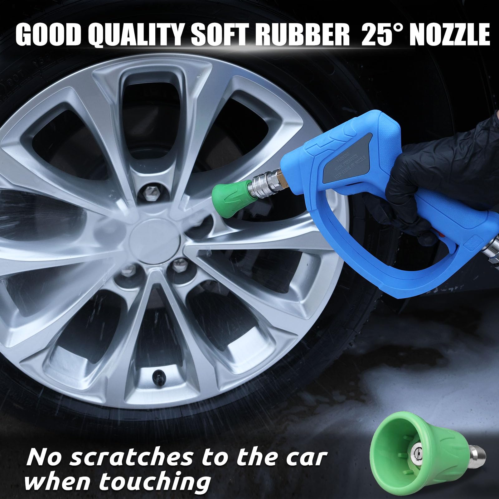 TUTULUCK included adapters enable quick connections to common hoses.