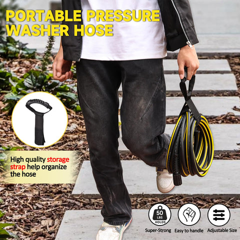 TUTULUCK 3600 PSI compatibility suits most pressure washers.