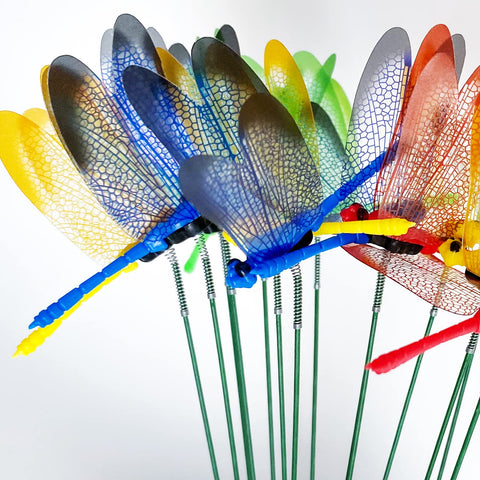 Tuxiaobu dragonfly stakes create playful touches in kids' rooms and play areas