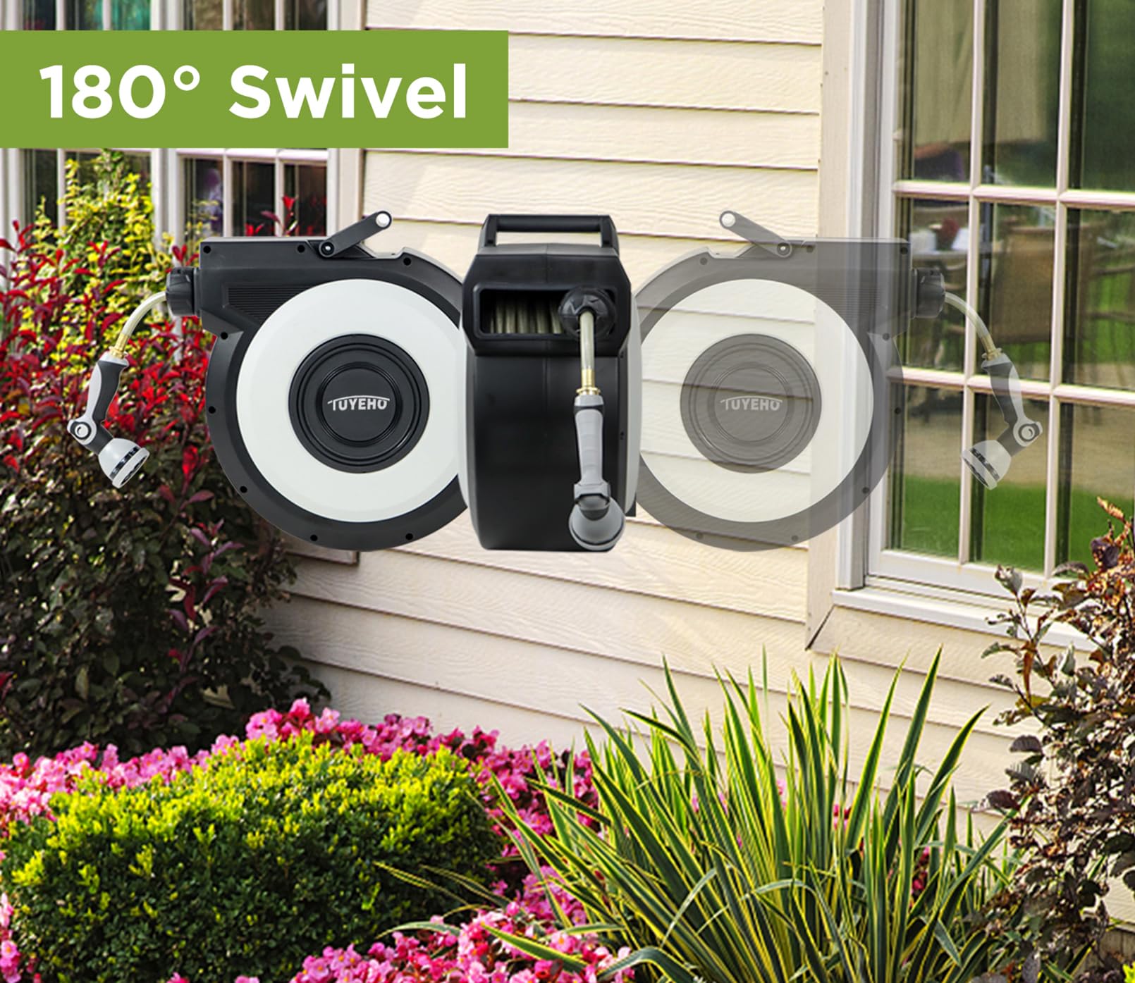 Tuyeho durable waterproof seal reduces rust risk.