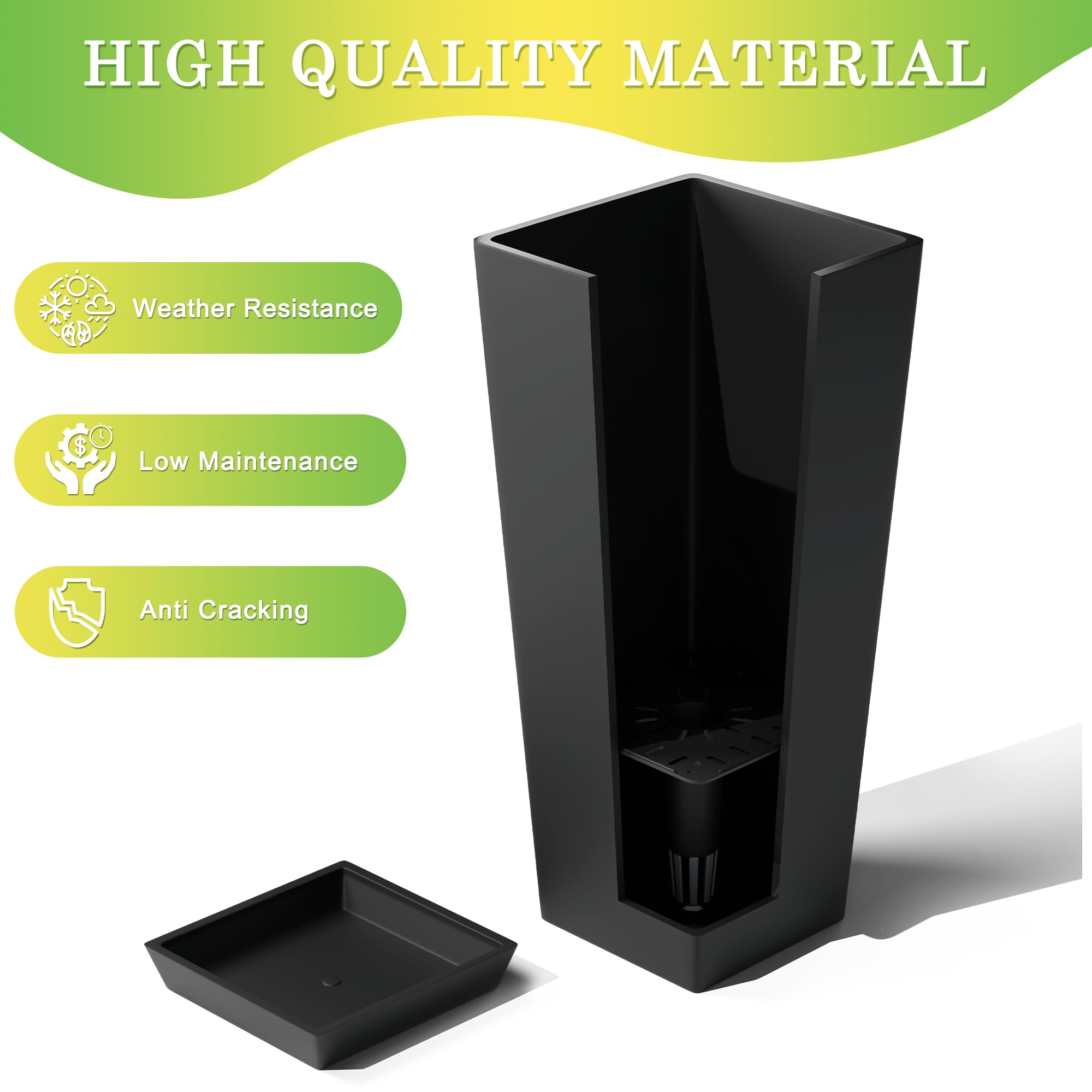 TUYOHW side view shows stable tapered design