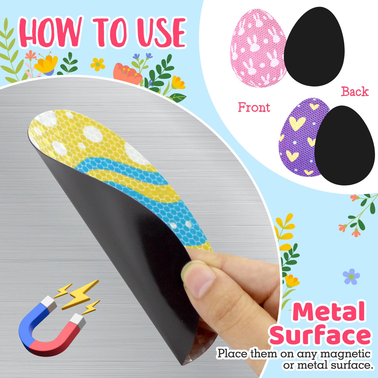 Tuzuaol waterproof magnets ensure long-lasting seasonal use.