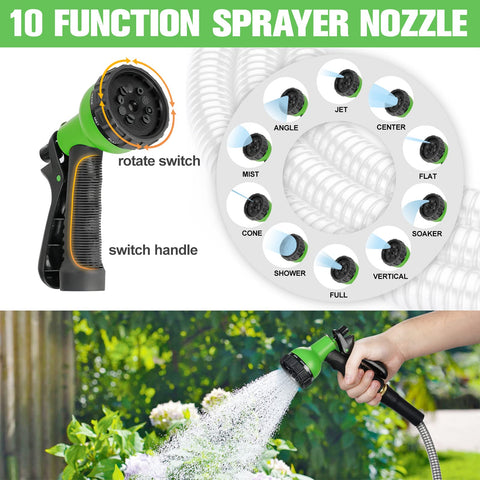TVKB 6-function nozzle offers quick switching for various cleaning tasks.