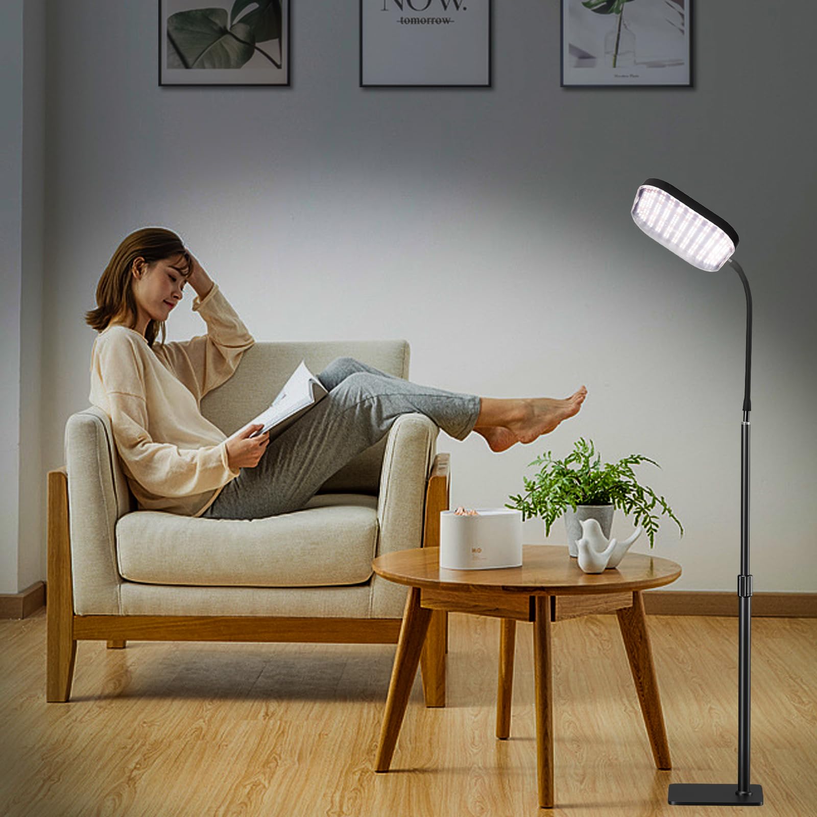 TVTUTPWY extendable rod adapts to large and small plants in home or office.