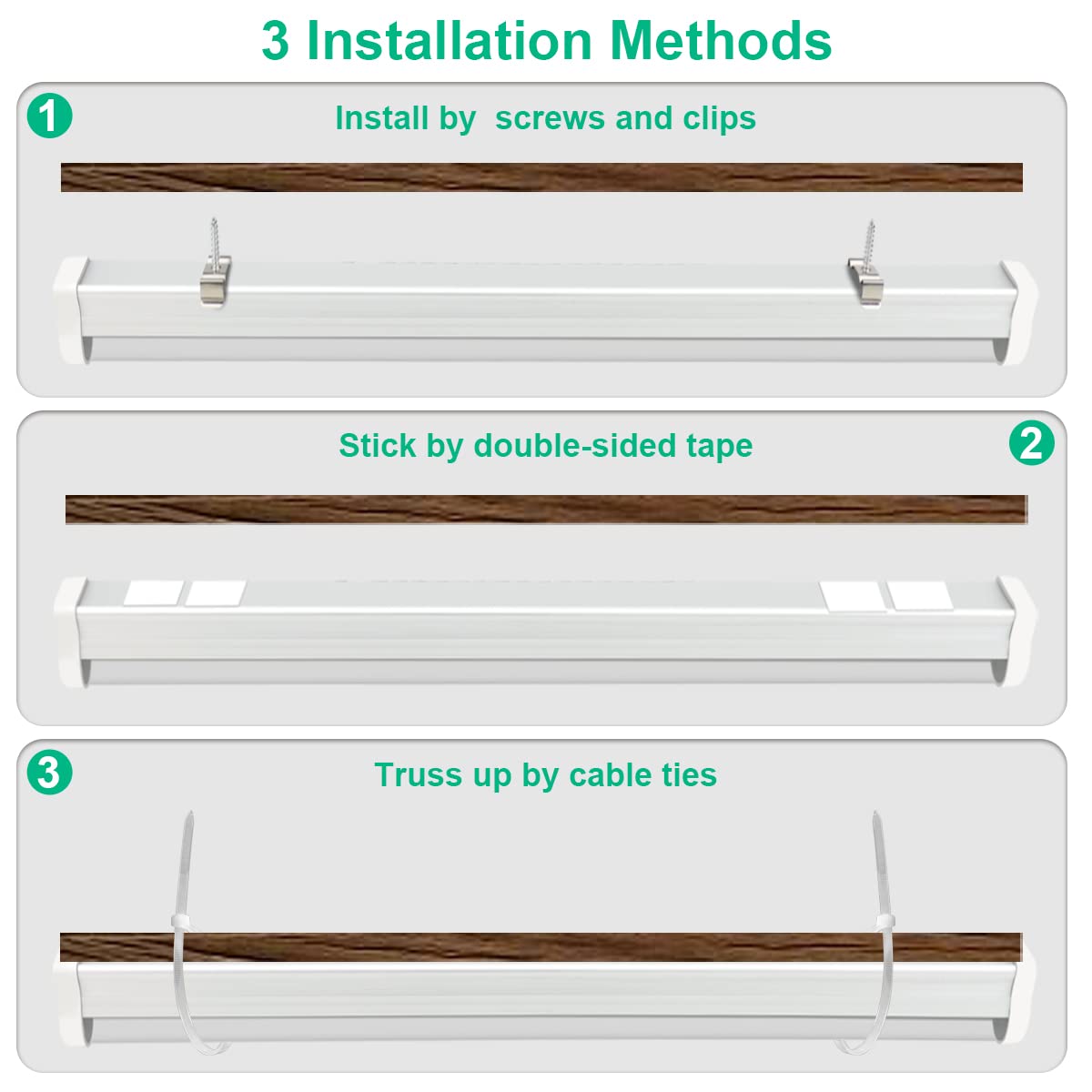 TVTUTPWY T5 grow light strip for succulents and flowering plants