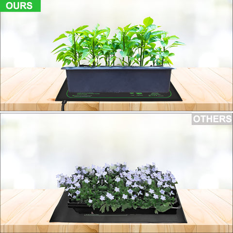 TVTUTPWY heat pad supports winter germination for seeds and cuttings.