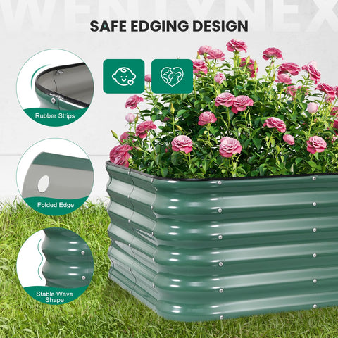TwentyNext back-friendly 1.4 ft height ideal for comfortable gardening.
