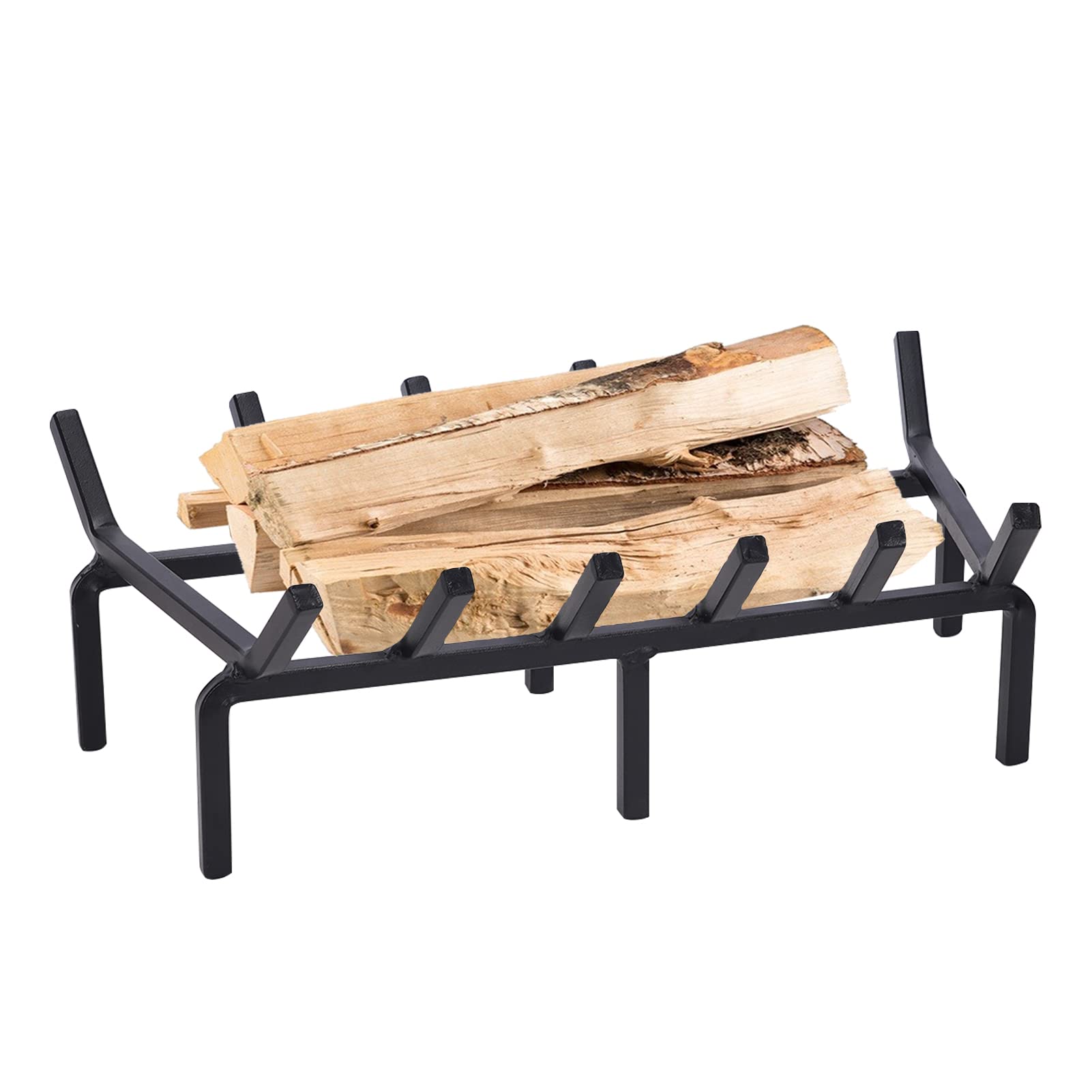 TwentyNext heavy-duty fire grate no assembly feature enables quick setup and easy use.