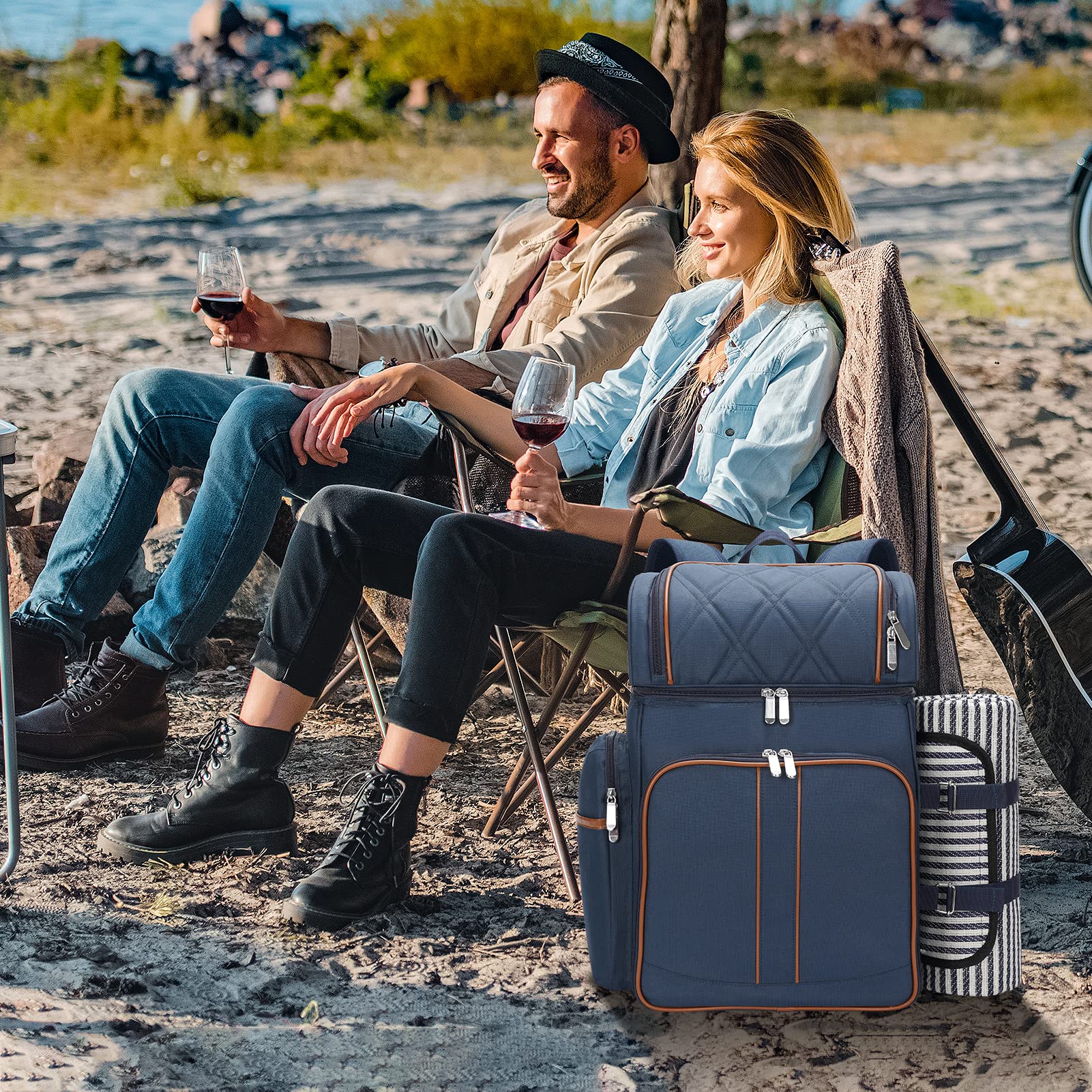 TwentyNext padded shoulder straps for comfortable carrying on trips.