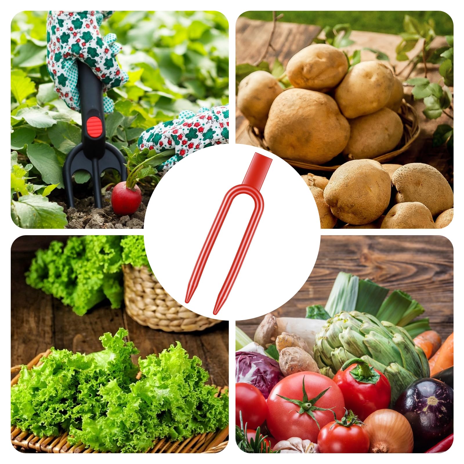 Tweruna reusable garden pin is durable for multiple seasons.
