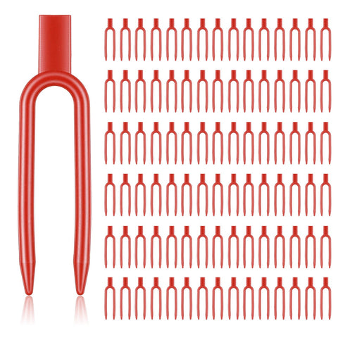 Tweruna strawberry clip u shape helps secure runners for neat vertical growth.